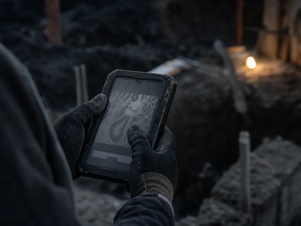mobile capture — critical field step